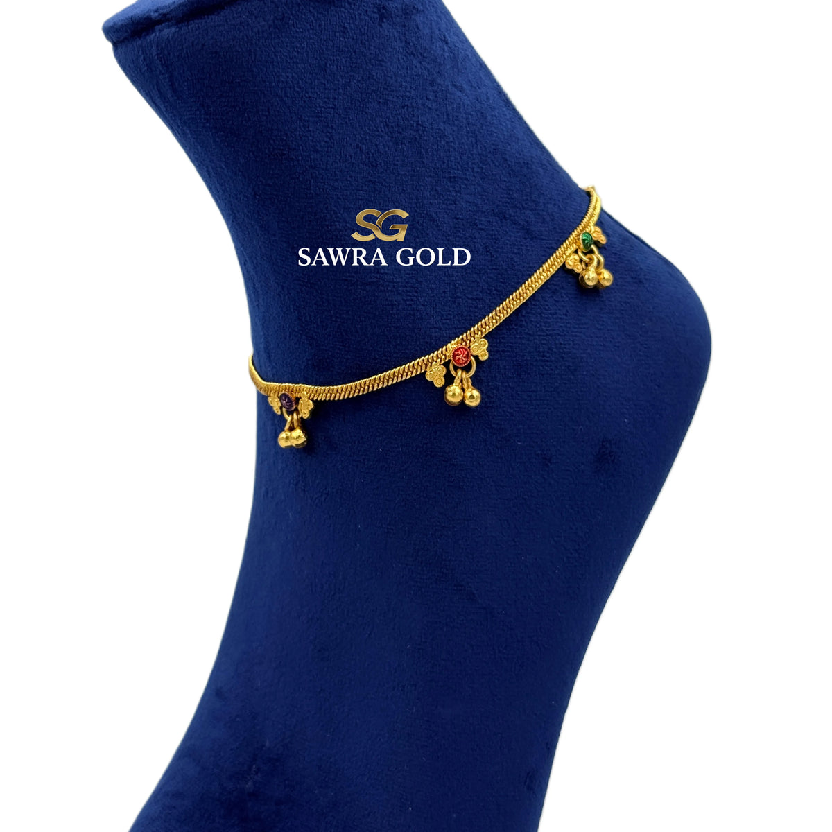 Sawra Golden Anklet G029