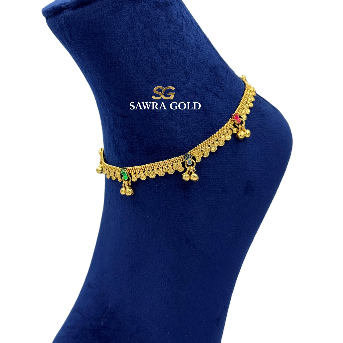 Sawra Golden Anklet G047