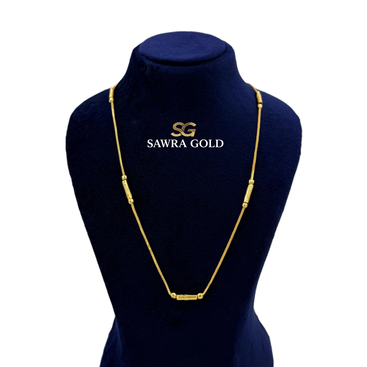 Sawra Gold Chain 115-Pipe