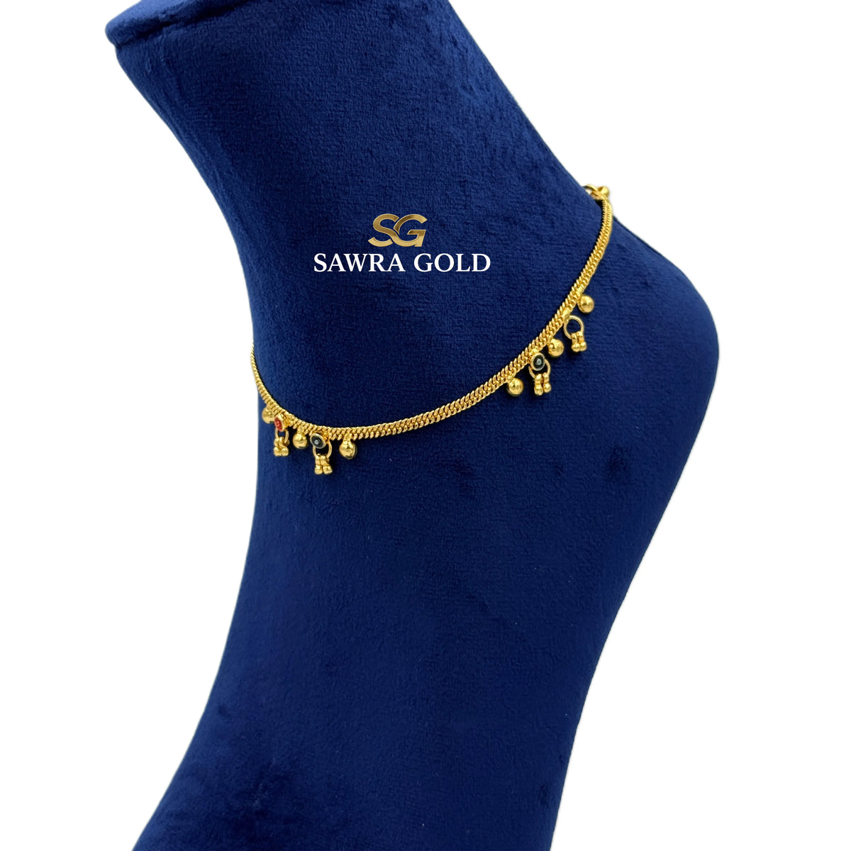 Sawra Golden Anklet G021