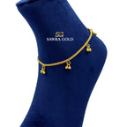 Sawra Golden Anklet G025