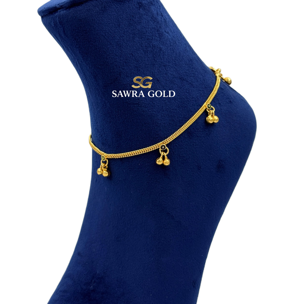 Sawra Golden Anklet G025