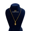 Sawra Gold Locket Chain 2668