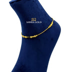 Sawra Golden Anklet G020