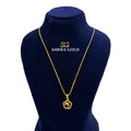 Sawra Gold Locket Chain 1899