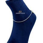 Sawra Silver Anklet S014