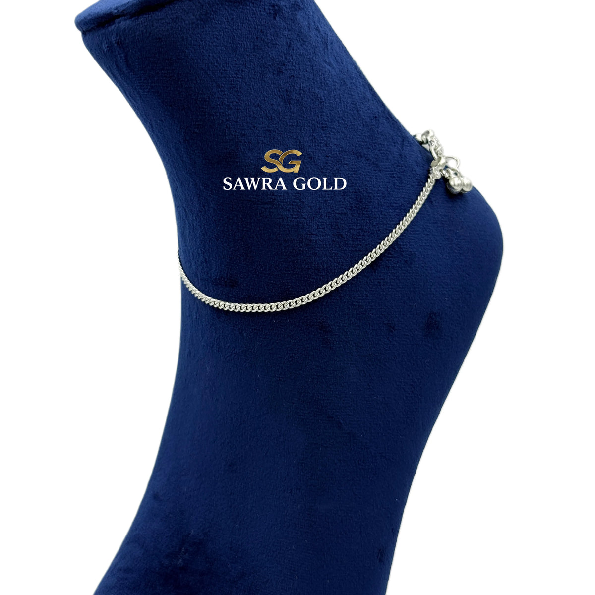 Sawra Silver Anklet S015