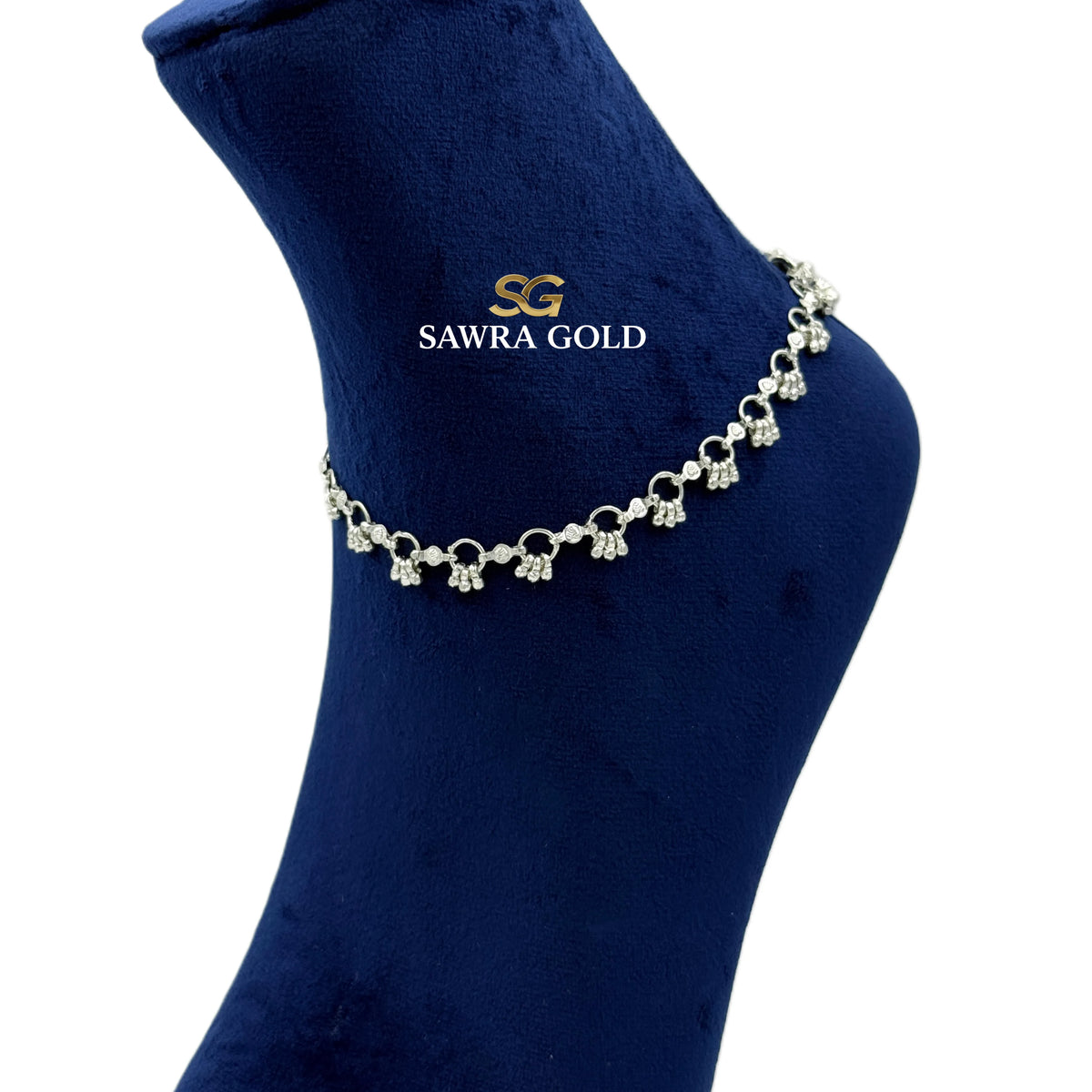 Sawra Silver Anklet S029