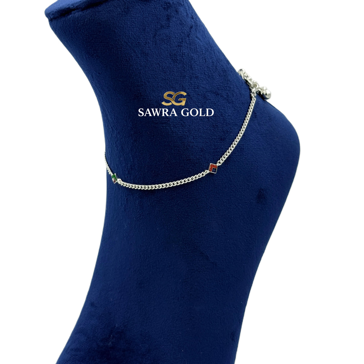 Sawra Silver Anklet S114