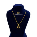Sawra Gold Locket Chain 1848