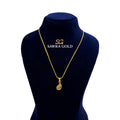 Sawra Gold Locket Chain 1924