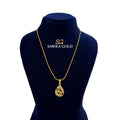 Sawra Gold Locket Chain 2565