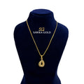 Sawra Gold Locket Chain 2570