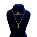 Sawra Gold Locket Chain 2785