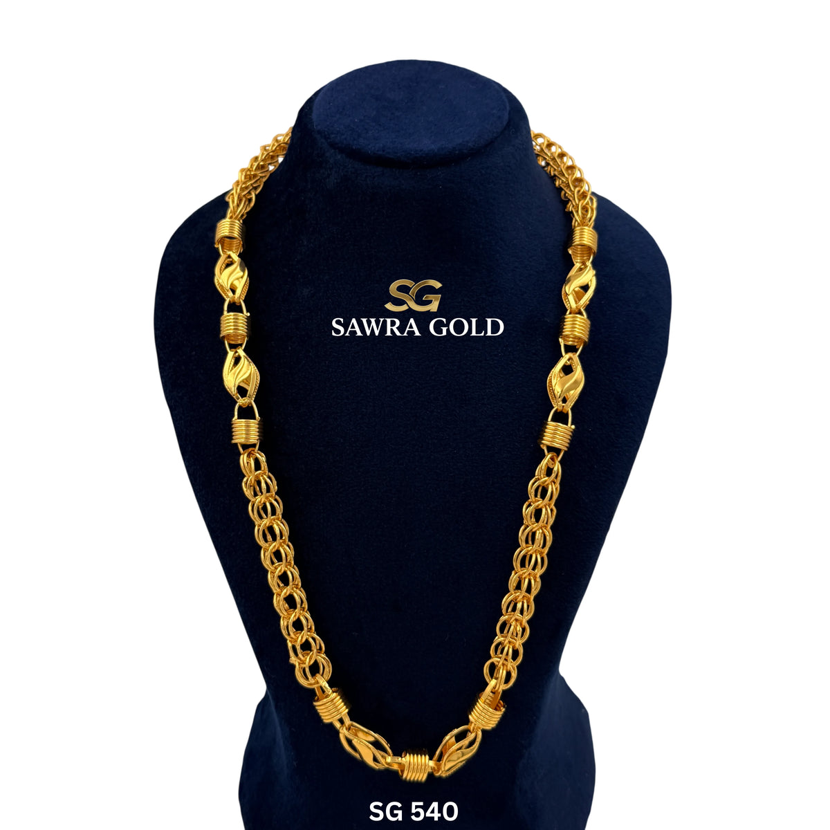 Sawra Gold Hollow Chain SG 540