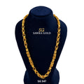 Sawra Gold Hollow Chain SG 547