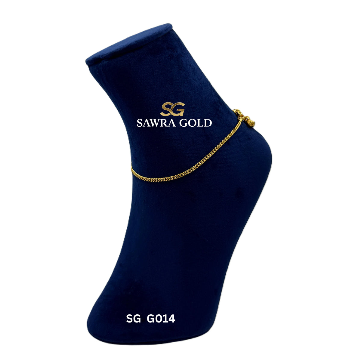 Sawra Golden Anklet G014