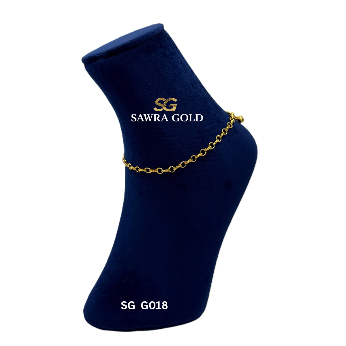Sawra Golden Anklet S018