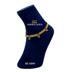 Sawra Golden Anklet G047