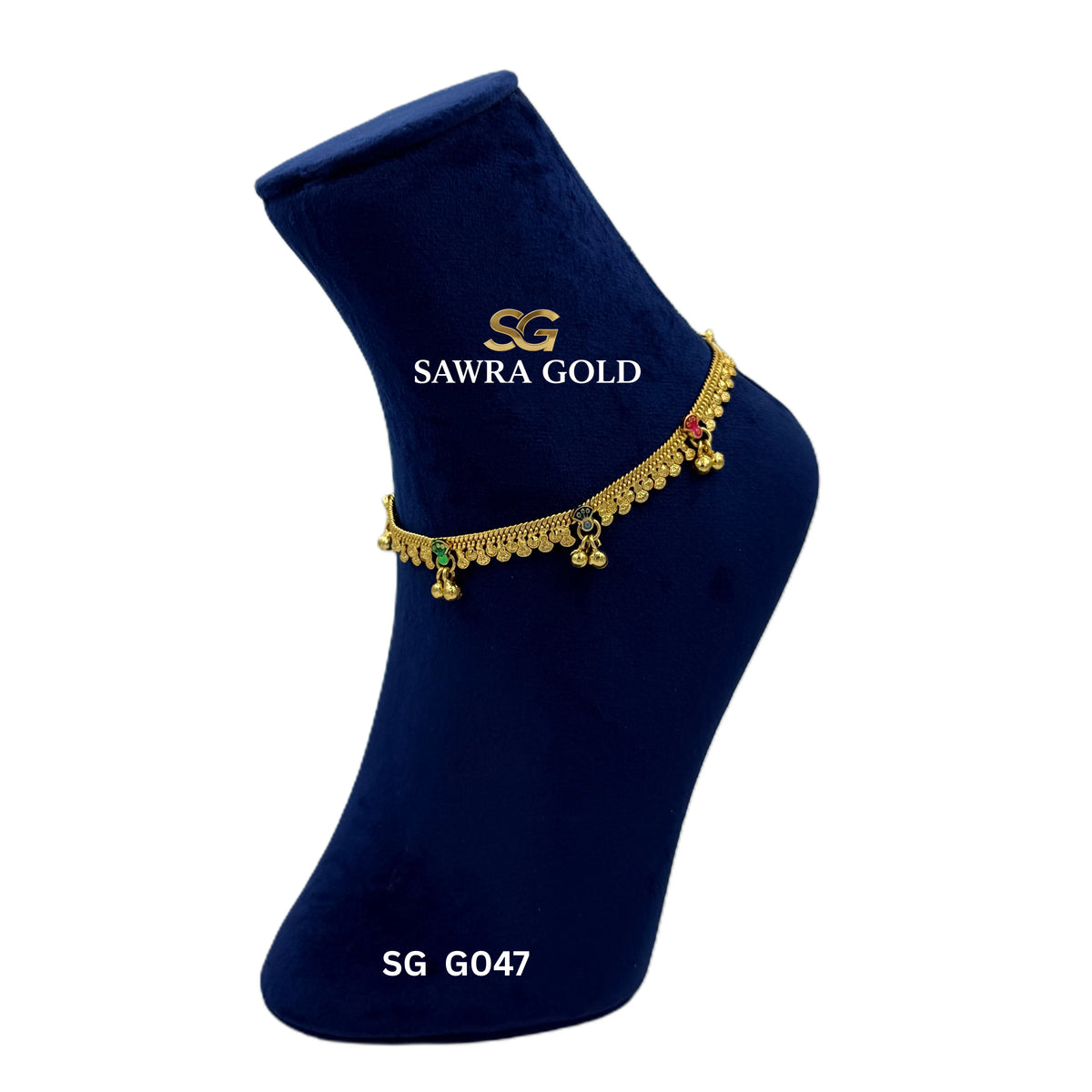 Sawra Golden Anklet G047