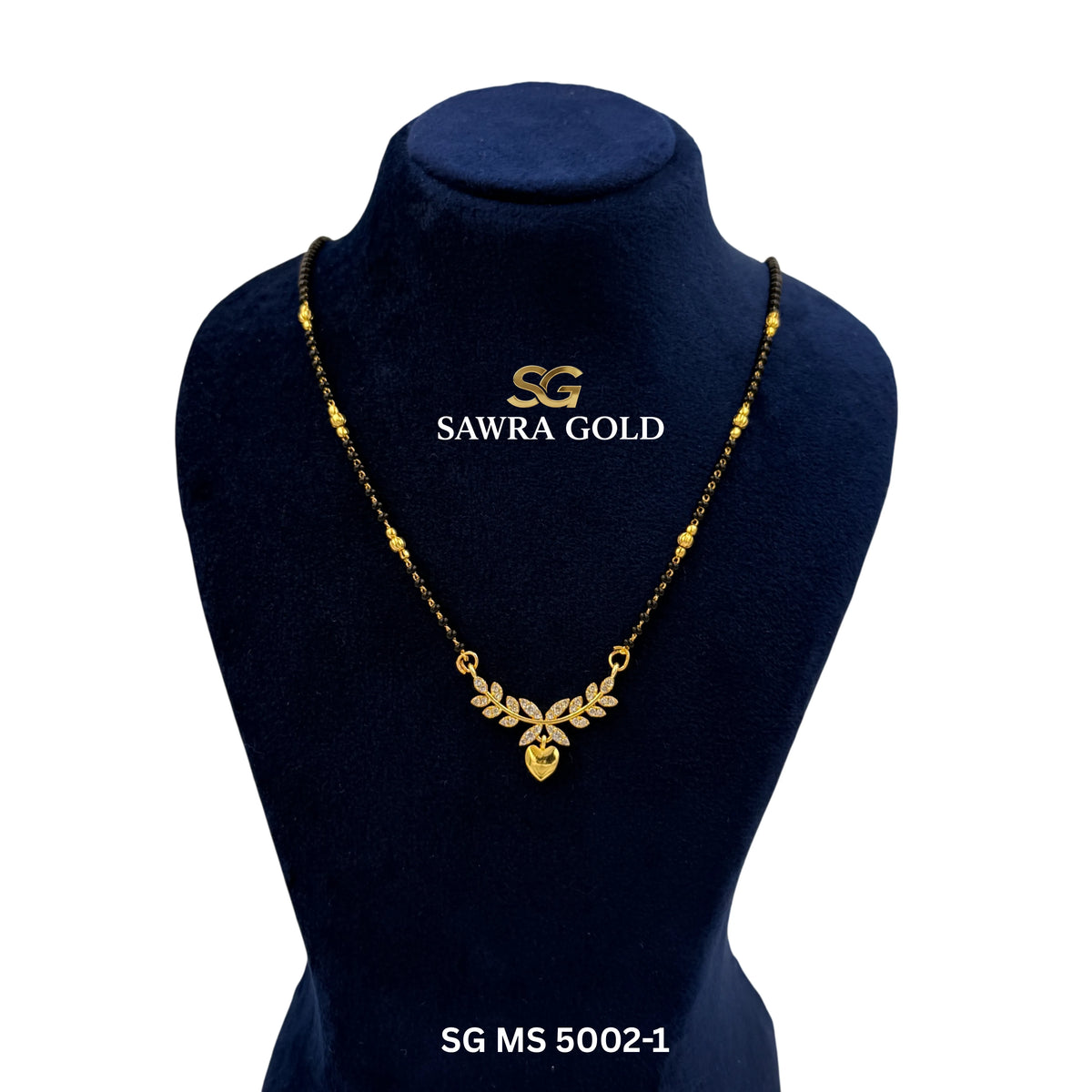Sawra Gold Mangalsutra MS 5002-1