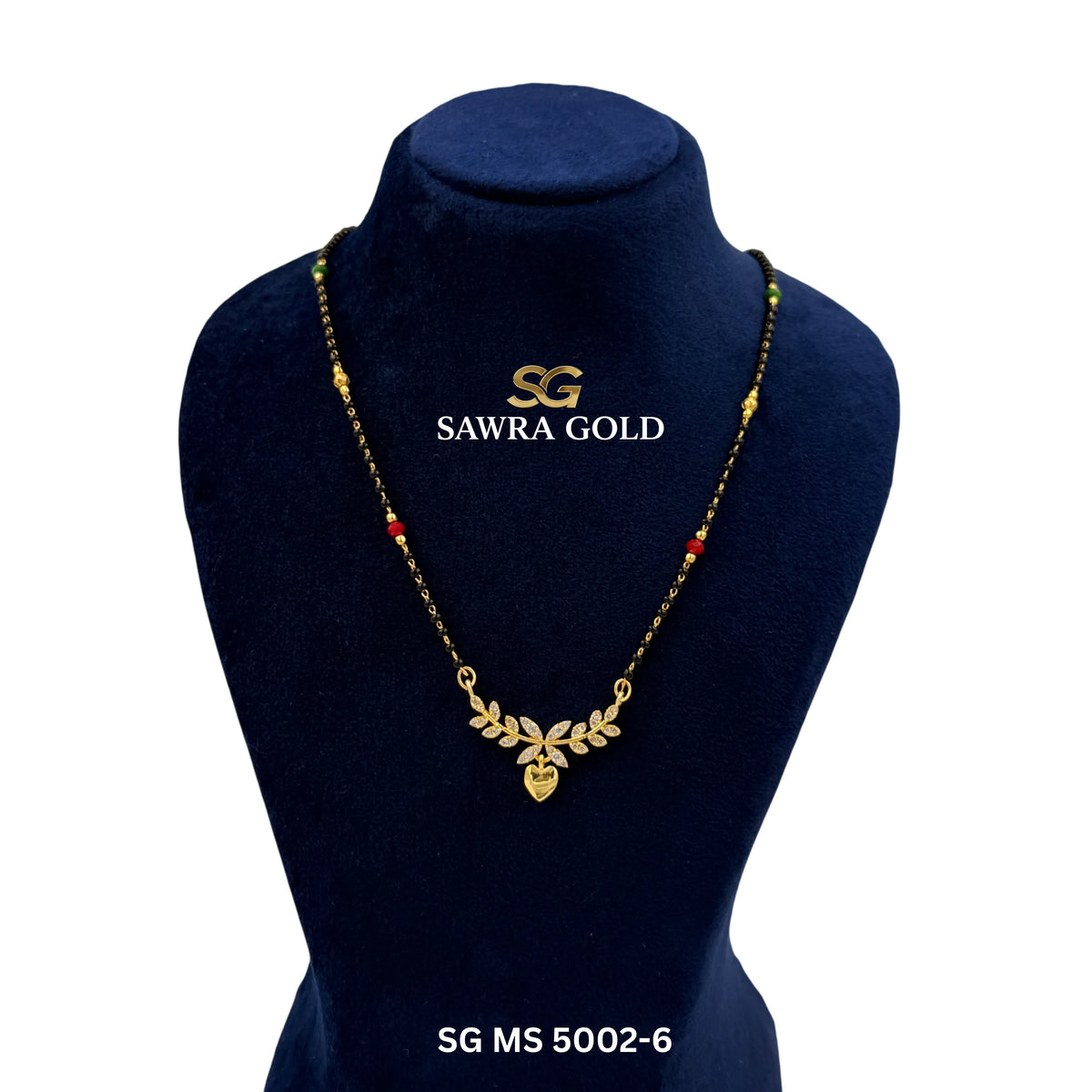 Sawra Gold Mangalsutra MS 5002-6