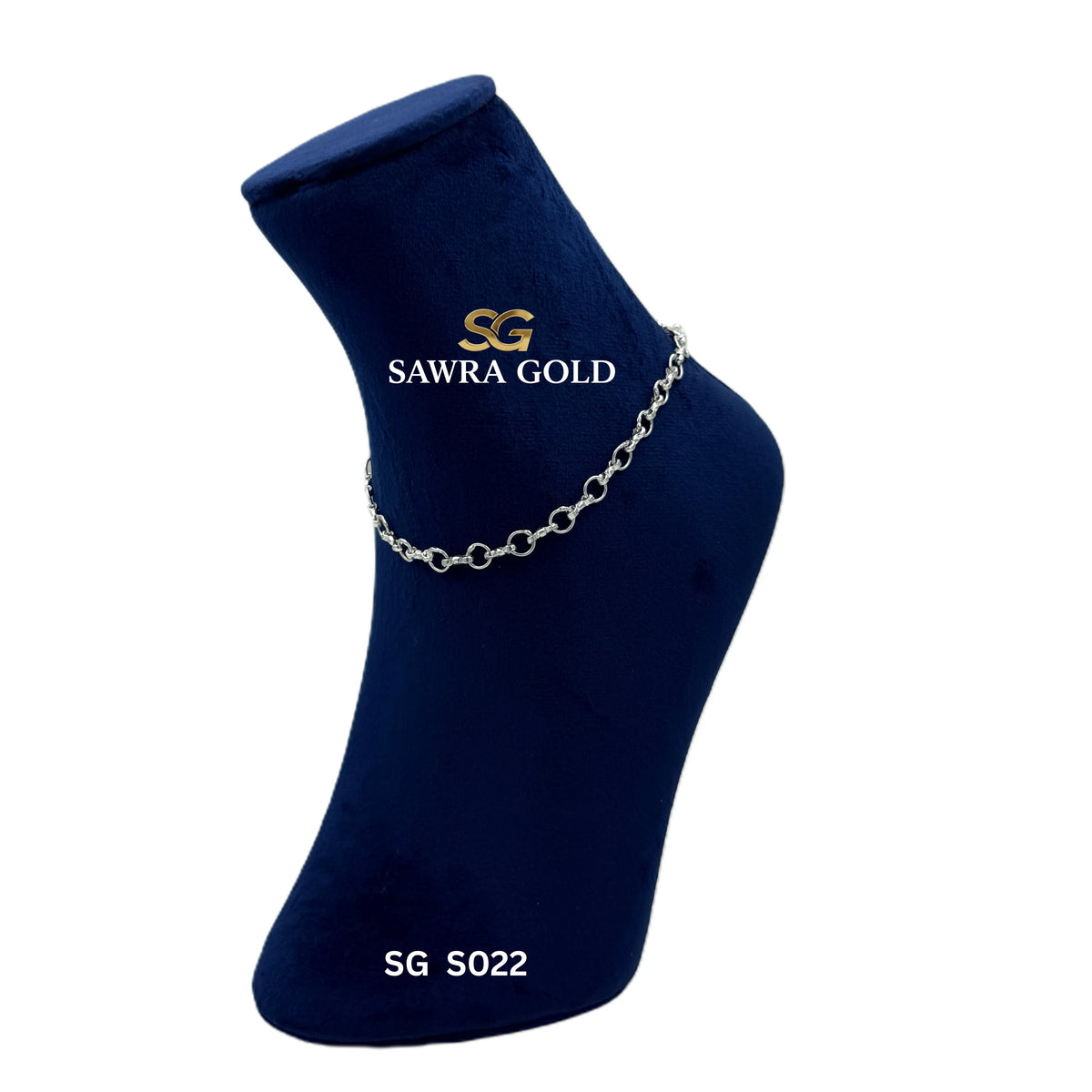 Sawra Silver Anklet S022